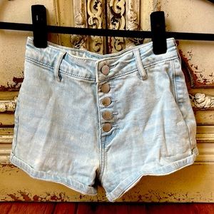 Very cute washed light blue Jean shorts